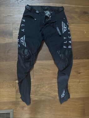 Fly Racing Men's Black  MX Pants